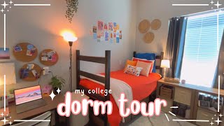 my cozy college dorm tour! || colorful + aesthetic 🌷✨