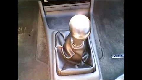 How to change the shift knob and boot on a 90-91-92-93 honda accord