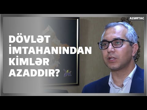 Video: Ştat imtahanlarında ağardıcıya icazə verilirmi?