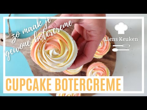 Video: Hoe Maak Je Cupcake Crème: Recept Voor Kaas, Boter En Eiwitcrème