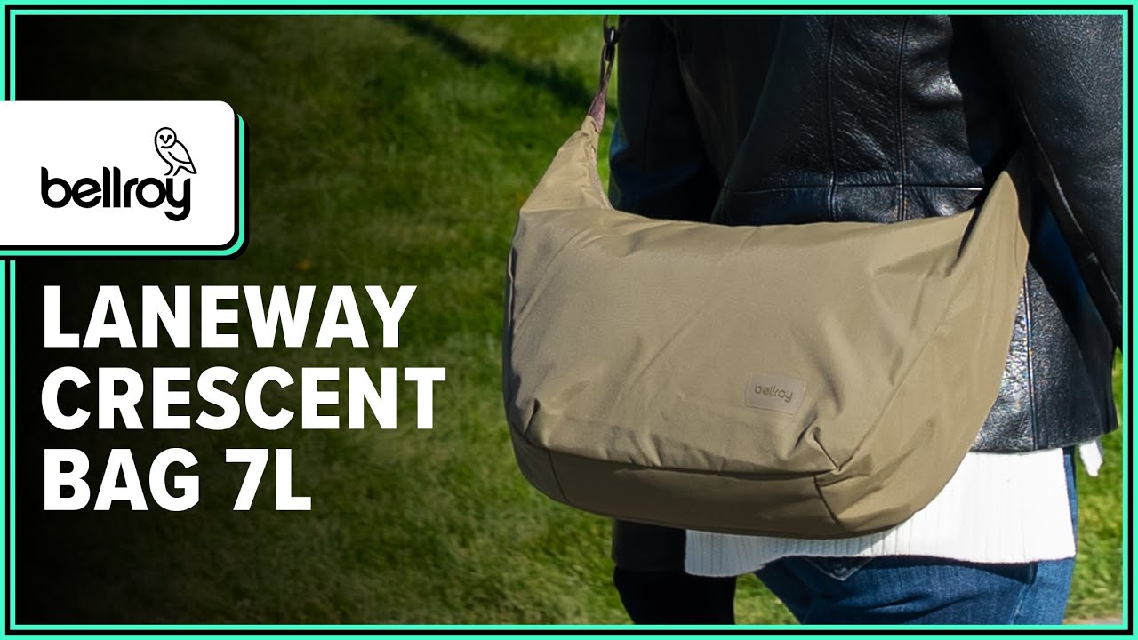 Bellroy Laneway Crescent Bag 7L Review (2 Weeks of Use) - YouTube
