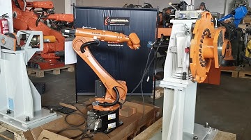 Robot Kuka cybertech KR16 R1610 with tilt positioner