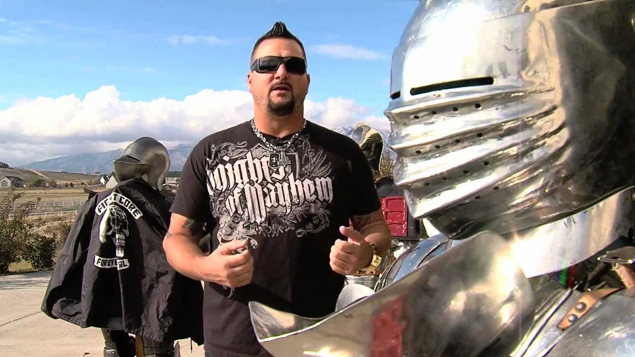 Knights of Mayhem's Charlie Andrews YouTube