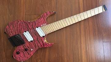UNBIASED GEAR REVIEW - Kiesel VM7 Vader Multi-scale 7-string Fanned Fret Guitar