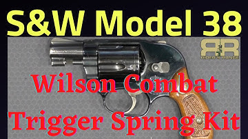 Wilson Combat J-Frame Spring Kit in S&W Model 38