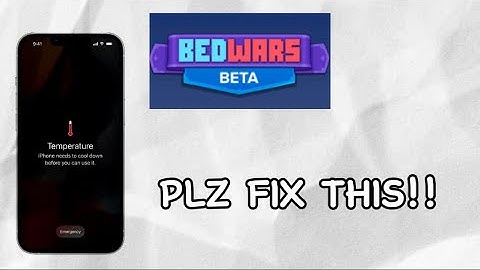 ROBLOX BEDWARS DEVS PLEASE FIX THIS!!!