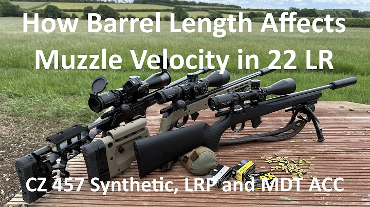 How 16, 20 and 24" Barrel Length affect velocity of Standard Ammunition in CZ 457's