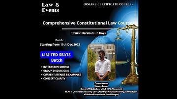 Introduction to Constitutional Law (Part 1)