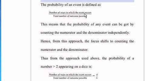 GRE Math; Probability