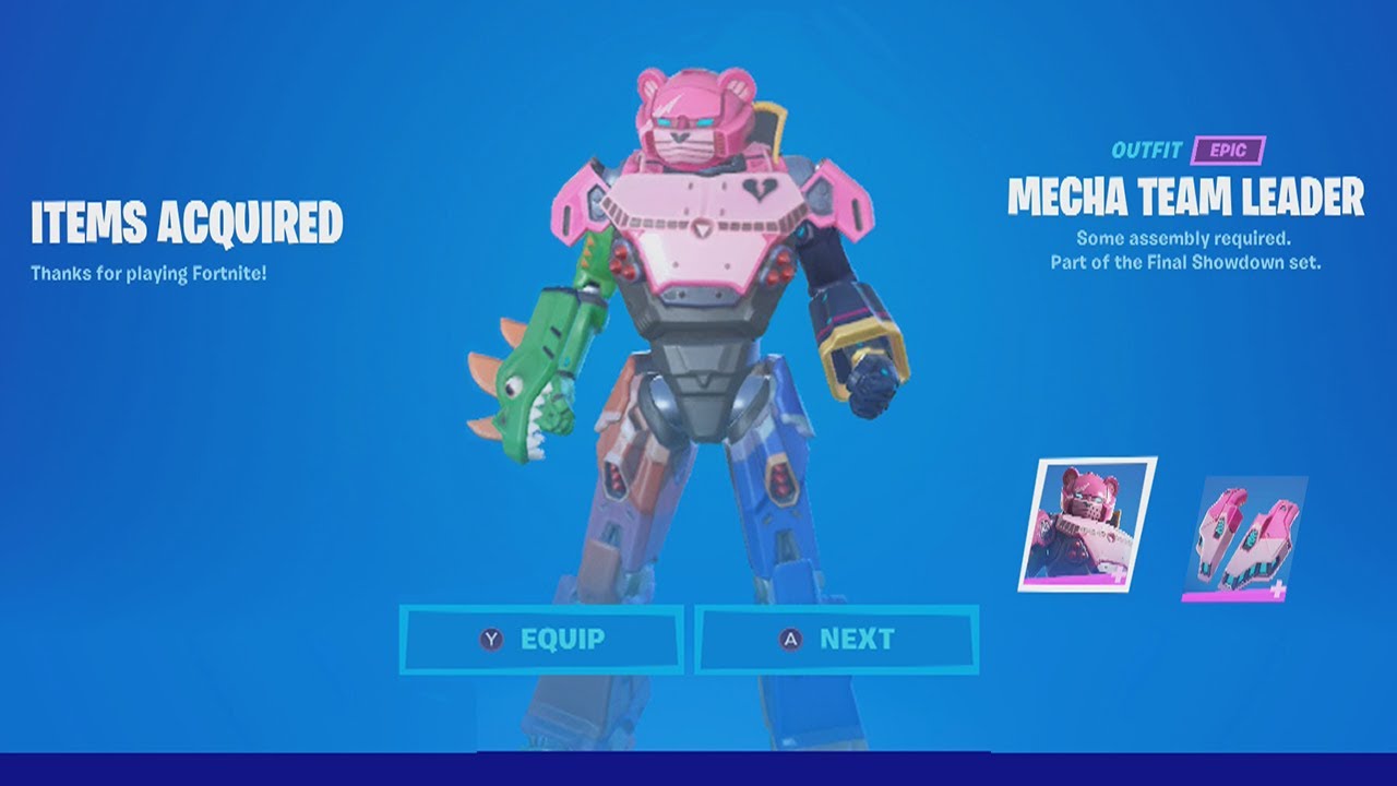 How To Get Mecha Team Leader Skin For FREE GLITCH In FORTNITE! Chapter