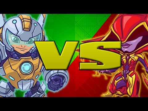 Kid Ultra vs Aria Blasting (100 OPS Points) - Battleborn Gameplay Highlight