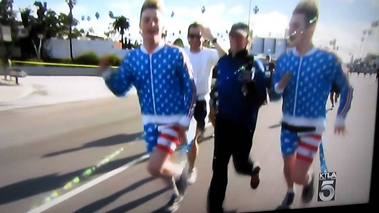 OMJ! It's Jedward Running in the LA Marathon!!