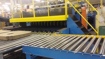 Auto Sheet Stacker & Conveyor Table ( Bundle Counter Only )