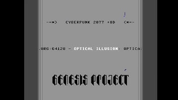 C64 Crack Intro: 2020 The 4k Hyperactive Worm Intro by Genesis Project