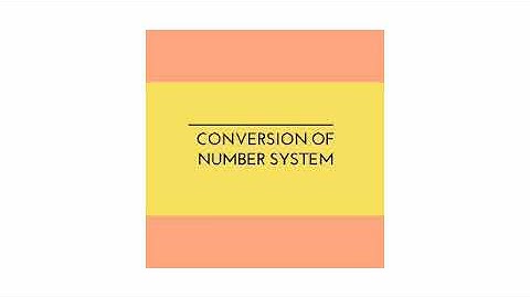 Class-7, Subject-Computer, Video-16, Chapter-Number system, Part-3 by Miss Rancy