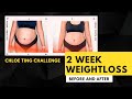 7 INCHES LOST IN 2 WEEKS - CHLOE TING CHALLENGE