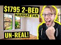 SEE a $1795 TRUE 2-Bedroom in Manhattan | NYC Apartment Tour