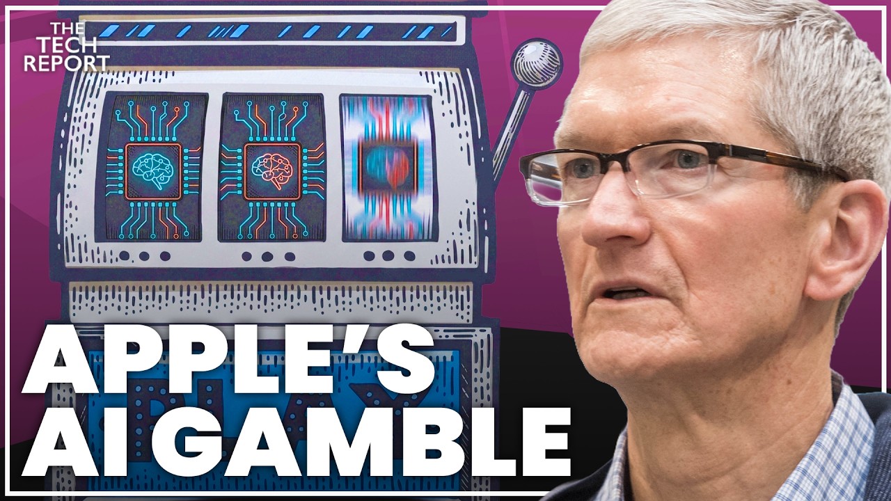 Apple's trillion dollar AI gamble explained | Snazzy Labs' Quinn Nelson | 22:40 | The Tech Report | 50.7K subscribers | 31,438 views | April 23, 2026