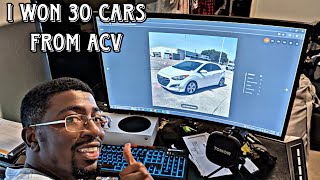 Check Out All The Cars I Won From #AcvAuction