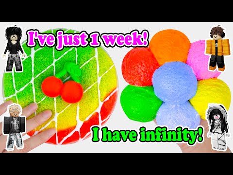 Slime Storytime Roblox | My bestie gets mean when she finds out I have infinite time left