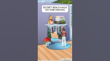 Mirror Build Hacks No One Knows (part 220) #sims4hacks #sims4ideas #sims4 #thesims4 #sims4build