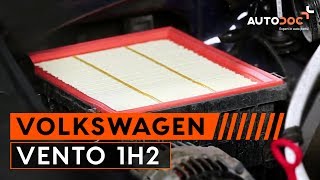 Πώς αλλαζω Φίλτρο αέρα VW VENTO (1H2) - οδηγός βίντεο