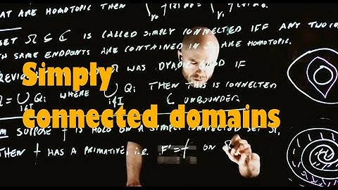 Simply connected domains