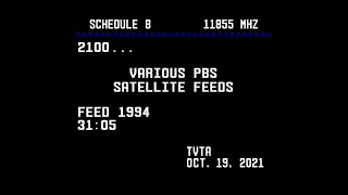 Miscellaneous PBS Satellite Feeds (1994)