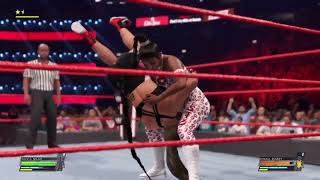 BIANCA BELAIR VS RONDA ROUSEY (2 OUT 3 FALLS COUNT ANYWHERE)