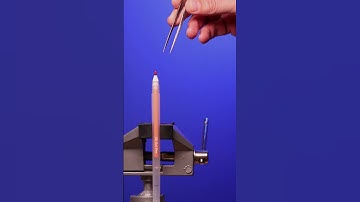 Pen cover vs. Tweezers (ASMR close up / macro) #macro #satisfying #asmrvideo #macrovideo #close