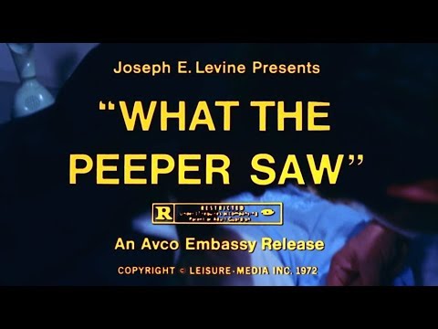 Download WHAT THE PEEPER SAW (1972) Trailer & TV Spot S.T.Fr. (optional)