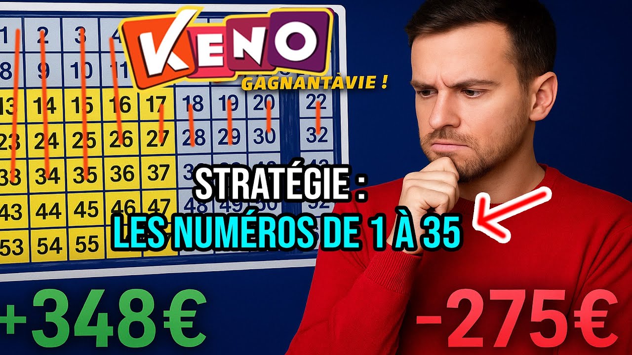 KENO STRATEGIE DES NUMÉROS BAS (1 À 35) YouTube — free download