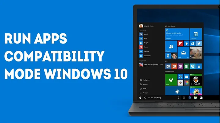 How to Run Apps in Compatibility Mode in Windows 10 | Windows Tutorial