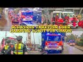 [Heftiges Unwetter über Hamburg] Blitze schlagen in Kran ein & über 200 Einsätze für die Feuerwehr