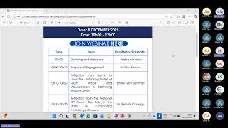 Trafficking in Persons Webinar Guide