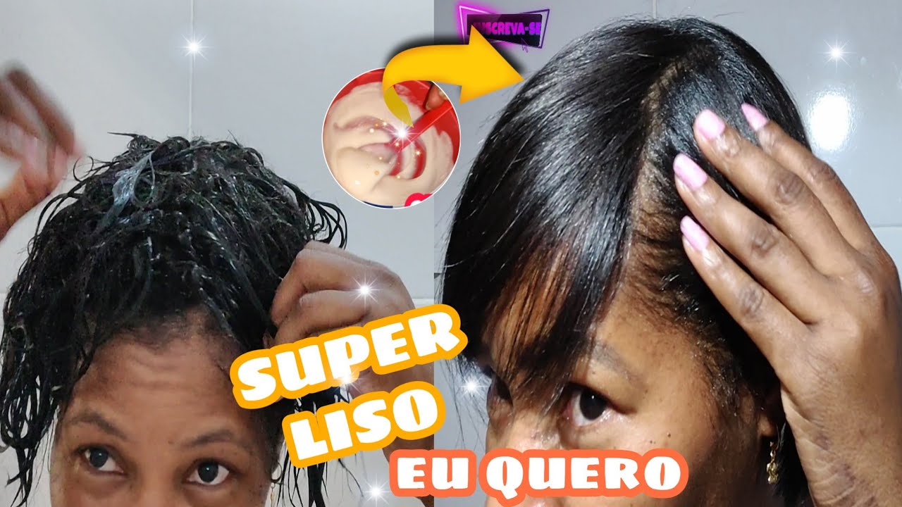 A MELHOR Progressiva caseira DO MOMENTO que alisa  CABELO CRESPO sem QUÍMICA l ADRIANA SANTOS