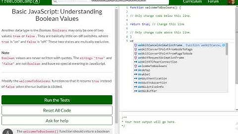 Basic JavaScript Understanding Boolean Values free code camp   Dani