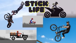 Top Best Falls  Stickman Dismounting funny moments