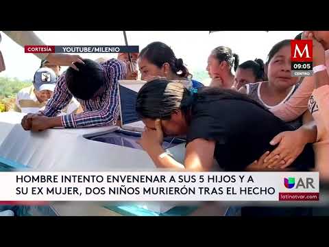 México Hombre intenta matar a su esposa e hijos envenenándolos