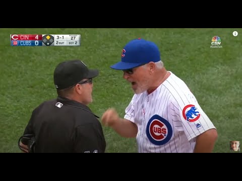 Joe Maddon Ejected After Arguing over Anthony Rizzo's Foul Ball HR