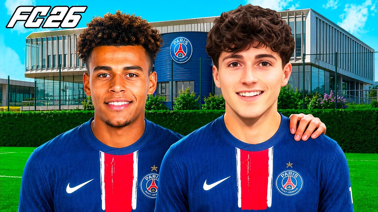 Je Deviens Un Joueur De L’Académie Du PSG…