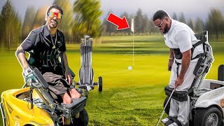 A Day in The Life of The Wheelchair Tiger Woods (Walkingrich)