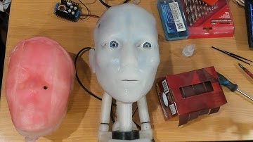 InMoov i2Head build Part 12