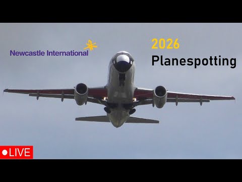 🔴LIVE at Newcastle International Airport 8th of January 2026
