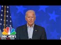 'We Continue To Feel Very Good': Biden Speaks As Presidential Race Remains Undecided | NBC News