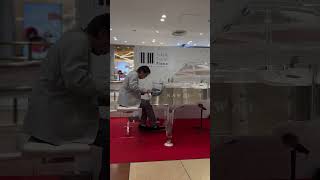 東京駅でひっそりと紅を弾いてみた(゜∀゜)