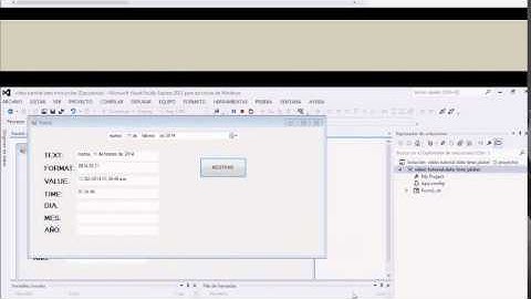 Visual estudio 2012 Express - DateTimePicker