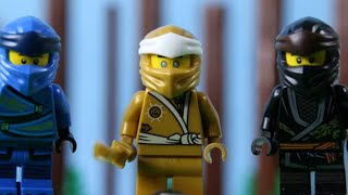 LEGO Ninjago Golden Zane Fight STOP MOTION LEGO Ninjago: Zane
