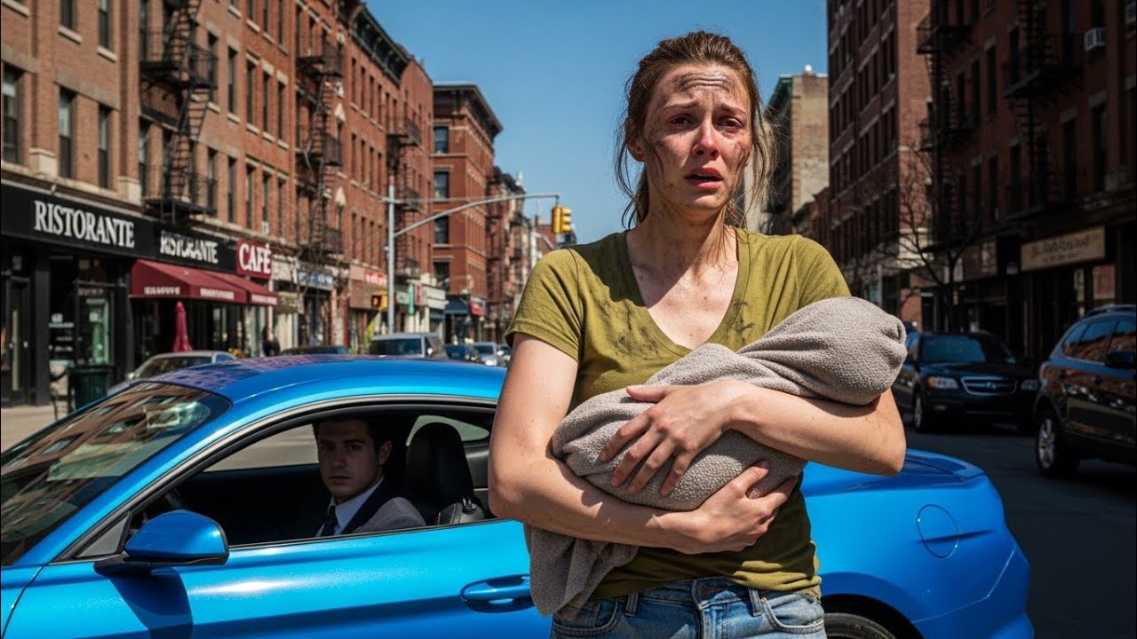 LA ECHARON A LA CALLE CON SU HIJO EN BRAZOS… PERO UN MILLONARIO CAMBIÓ SU VIDA PARA SIEMPRE