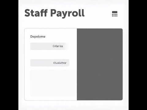 Build a Complete Staff Payroll System with Streamlit - Image Upload & Salary Calculator